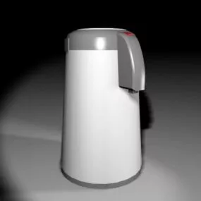 Old Electric Kettle 3d model