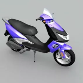 Taiwan Electric Scooter 3d model