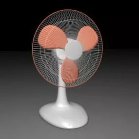 Japanese Electric Table Fan 3d model