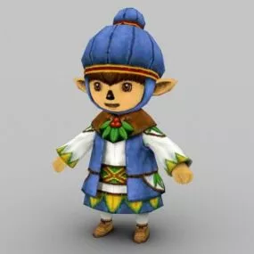 Elf Boy 3d model