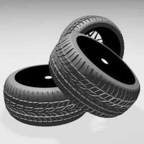 Car Tire Enkei Aegis 3d model