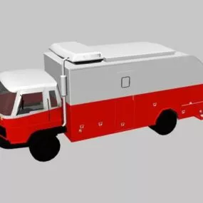 Expedition Vehicle Truck 3d model