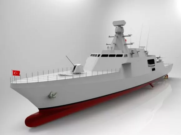 Zeppelin Battleship 3d model