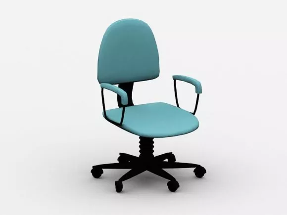 Bar Reception Desk With Bar Chair 3d model