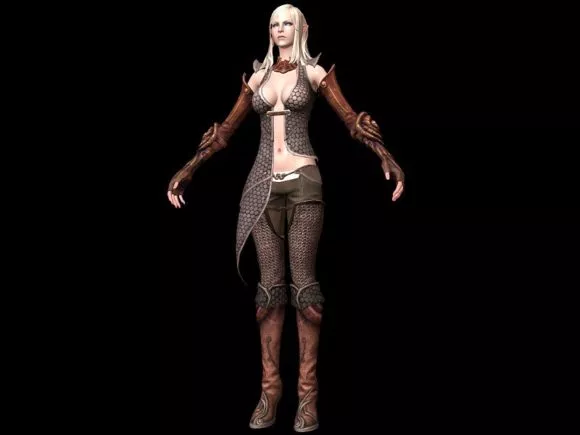 Dominance War Character 3d model