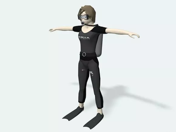 Oxford Shoe 3d model