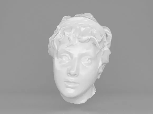 Female Body Statue 3d model