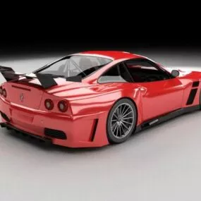 Sports Car Ferrari 575 Modena 3d model