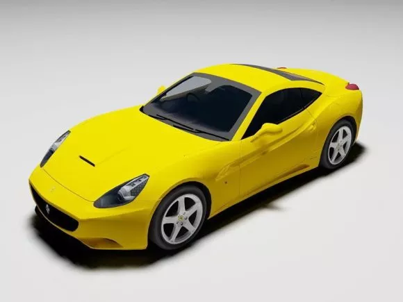 Sports Car Alfa Romeo Stradale 1967 3d model