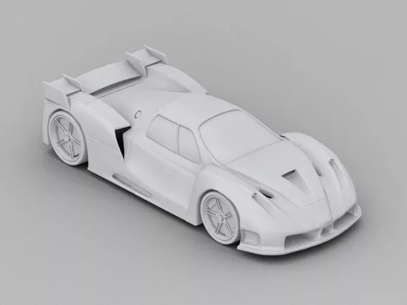 Prison Bus 3d model