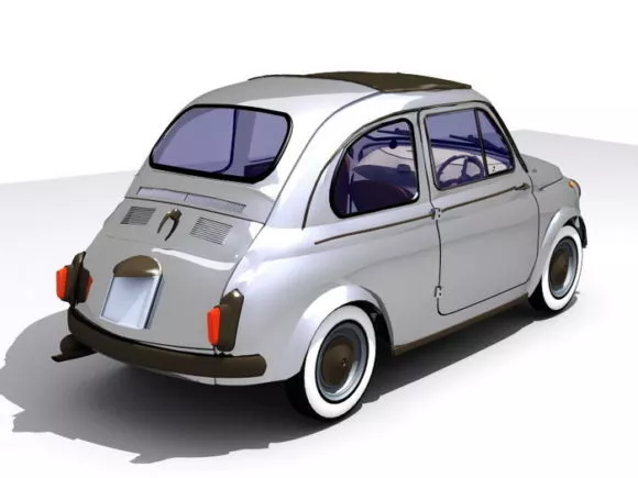 Car Batmobile Concept 3d model