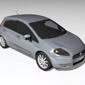 Fiat Punto Hatchback 3d model