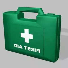 Medicine Box Supplies Kit 3d model