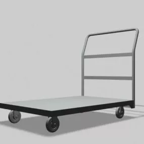 Flatbed Cart 3d model