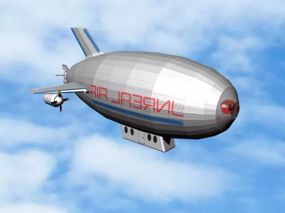 Space Rocket Lowpoly 3d model