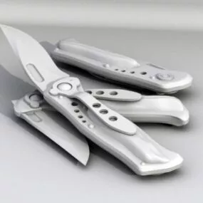 Folding Knives Kit 3d model