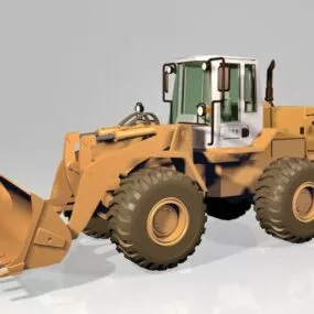 Front Wheel Loader Truck 3d model
