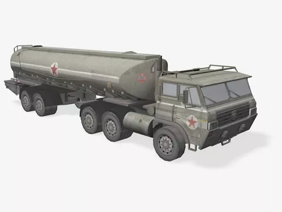 Futuristic Tank With Armor 3d model