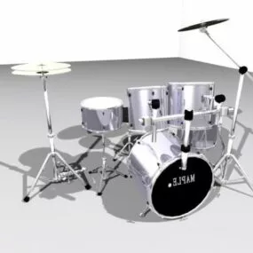 Full Drum Set 3d model