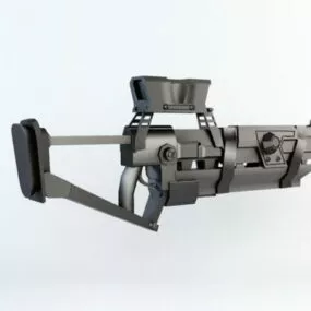 Combat Rifle 3d model