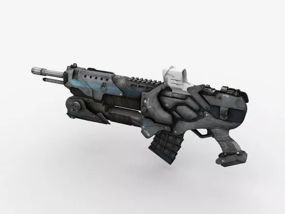 Electronic Bot Parts 3d model