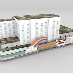 Gta City Headquarter Building 3d model