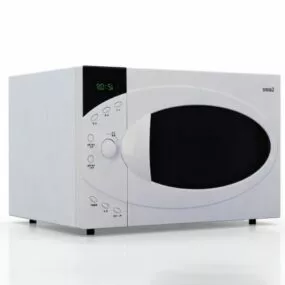 Small Galanz Microwave 3d model