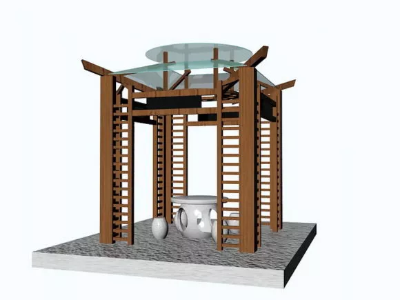 Chinese Imperial Palace 3d model