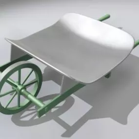 Hand Cart 3d model