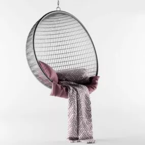 Garden Swing Chair Hanging Style 3d model