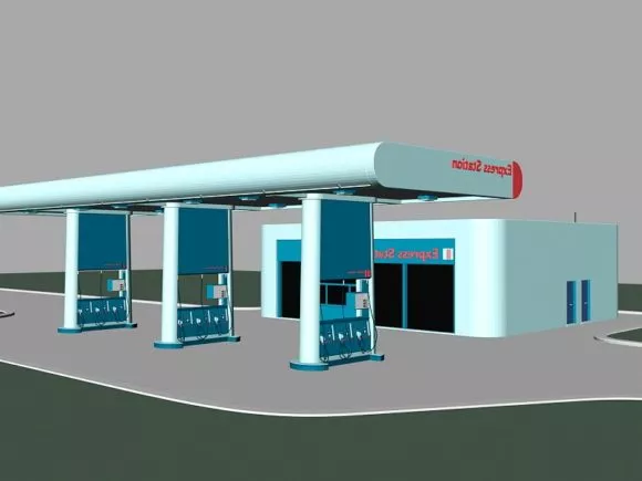 Space Station Starbase 3d model