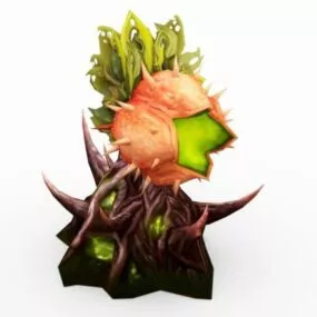 Giant Eating Plant 3d model