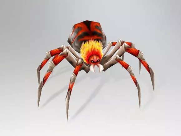 Monster Character With Energy Sword 3d model