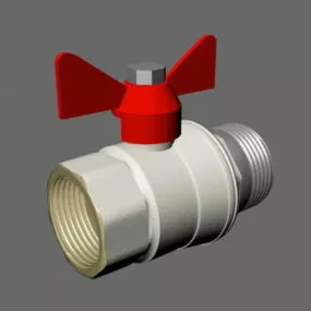 Globe Valve 3d model
