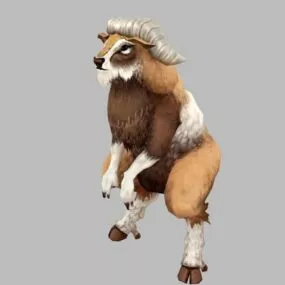 Goat Monster 3d model