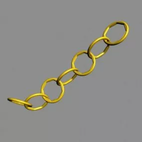 Gold Chain 3d model
