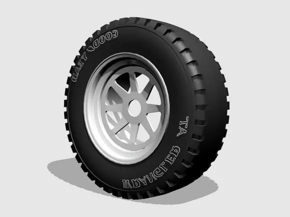 Mono Bike Wheel Cycle 3d model