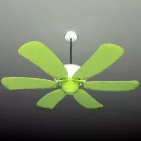 Multiple Wings Ceiling Fan 3d model
