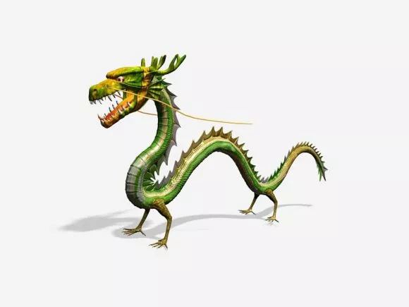 Couple Character Walking 3d model
