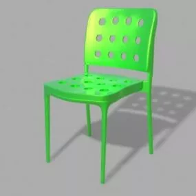 Plastic Chair Coffee Chair 3d model