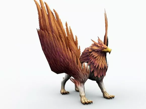Griffin Legendary Creature 3d model