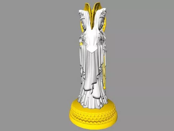 Kung Fu Panda Characters Set 3d model