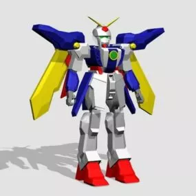 Gundam Figure Robot 3d model