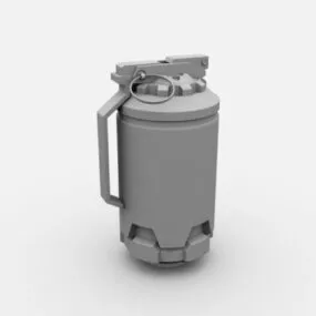 Hand Grenade Weapon 3d model