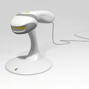 Lowpoly Barcode Scanner 3d model