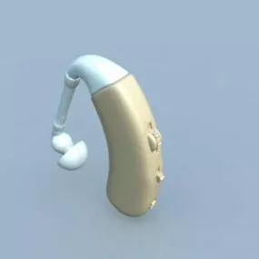 Hearing Aid Device 3d model