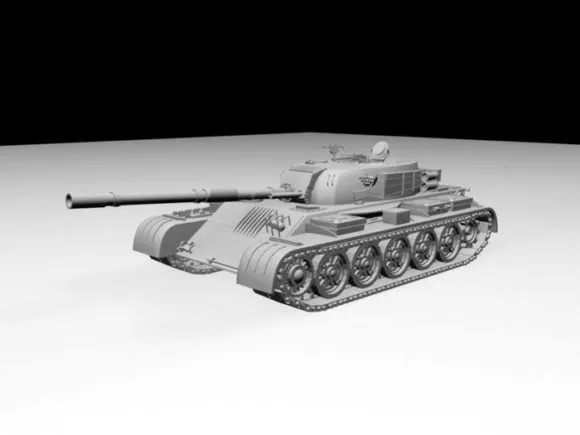 Russian T38 Amphibious Light Tank 3d model