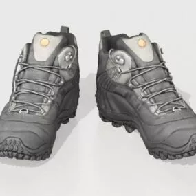 Hiking Boots 3d model