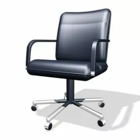 Computer Wheels Chair 3d model
