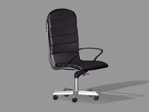 Typical Office Work Desk 3d model